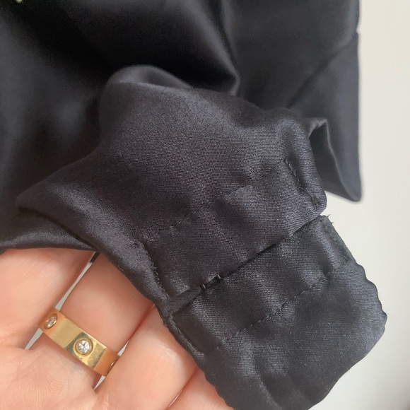 $1050 La Perla Maison bodysuit slip silk lingerie - Picture 4 of 4